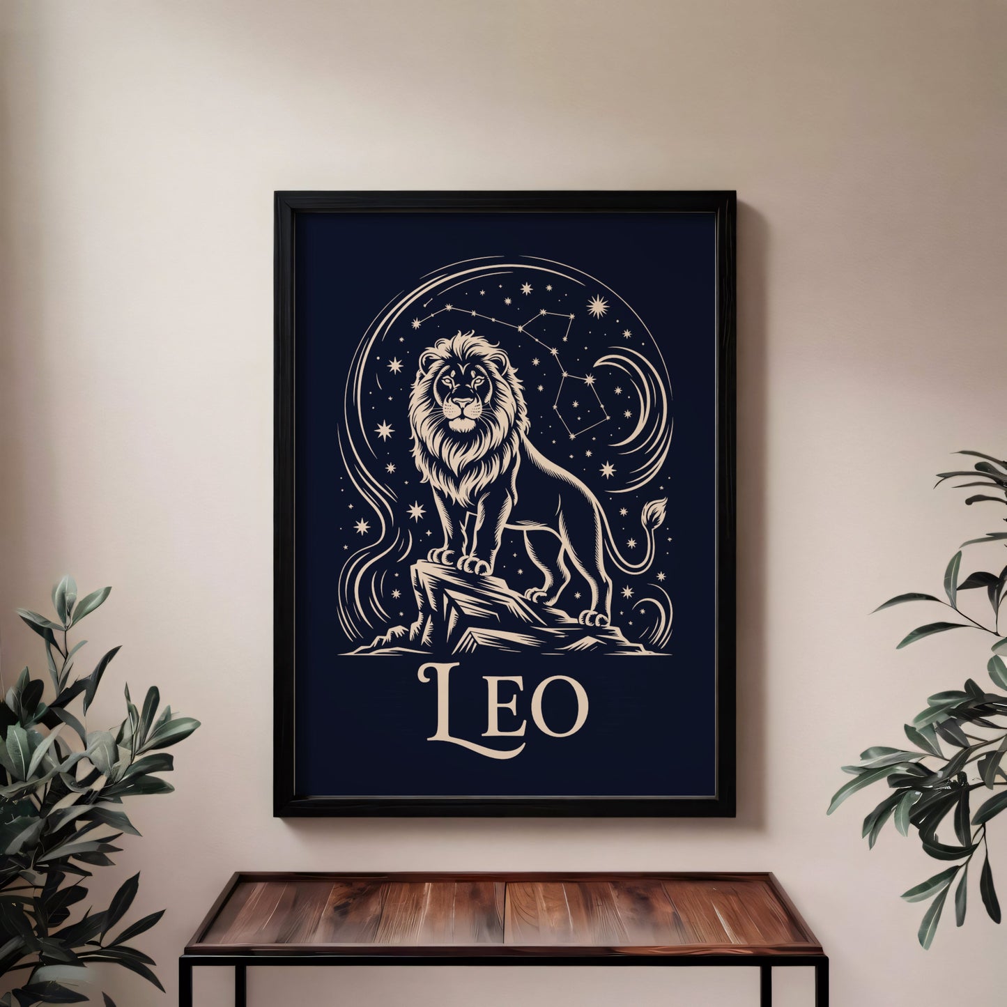 Aisle29 Posters Leo Night Wall Art