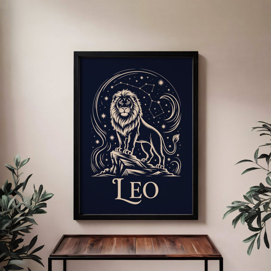 Aisle29 Posters Leo Night Wall Art