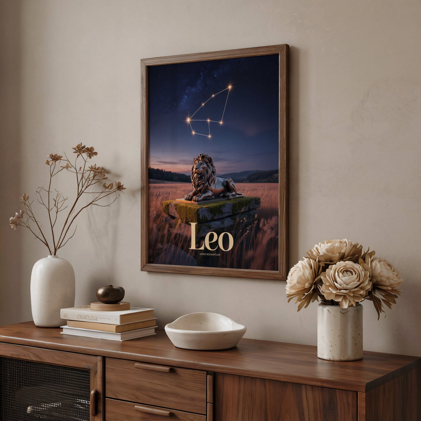 Aisle29 Posters Leo Serene Wall Art