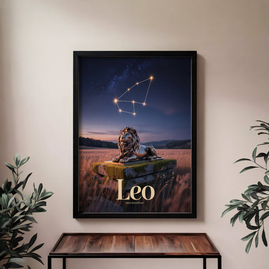 Aisle29 Posters Leo Serene Wall Art