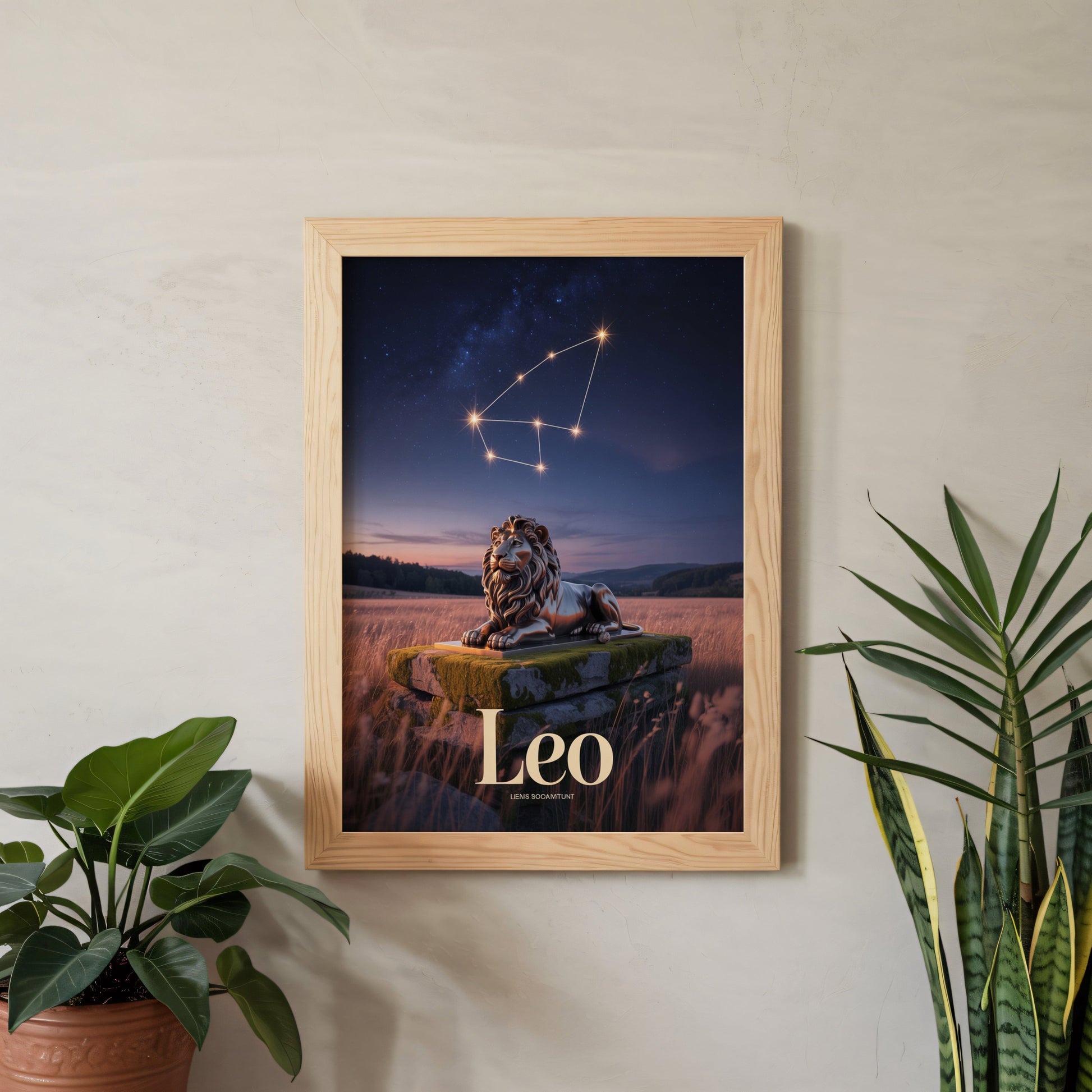 Aisle29 Posters Leo Serene Wall Art