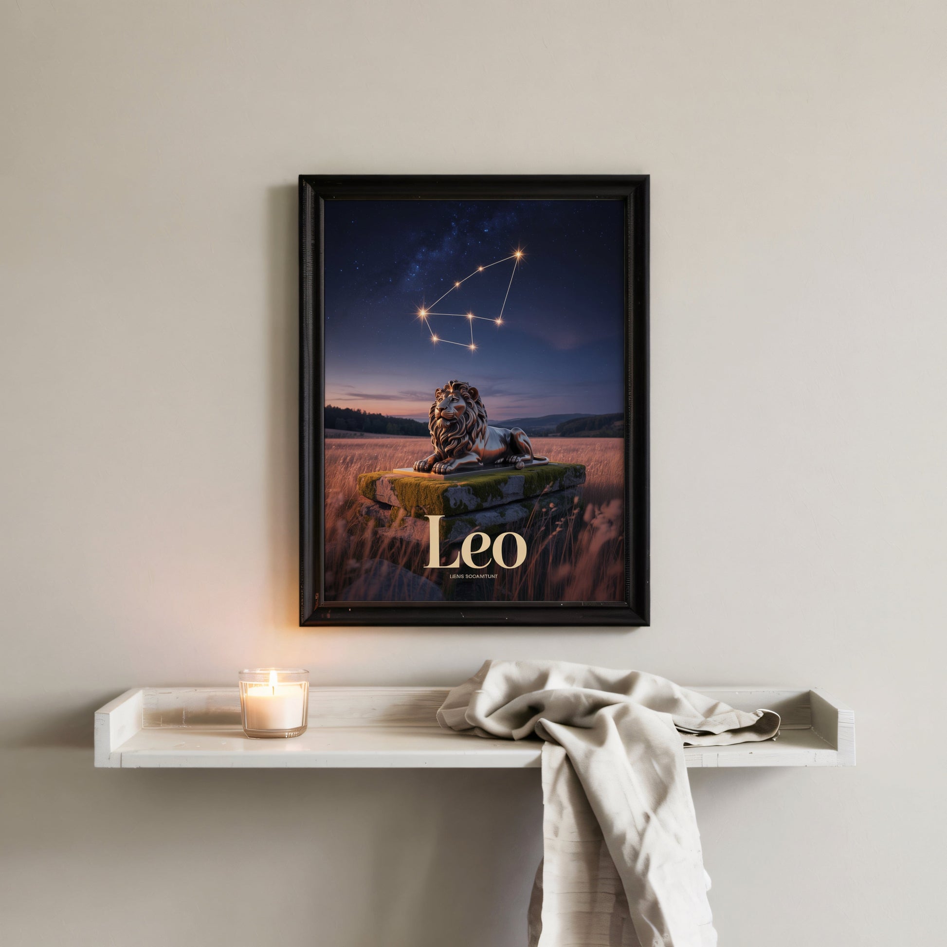Aisle29 Posters Leo Serene Wall Art
