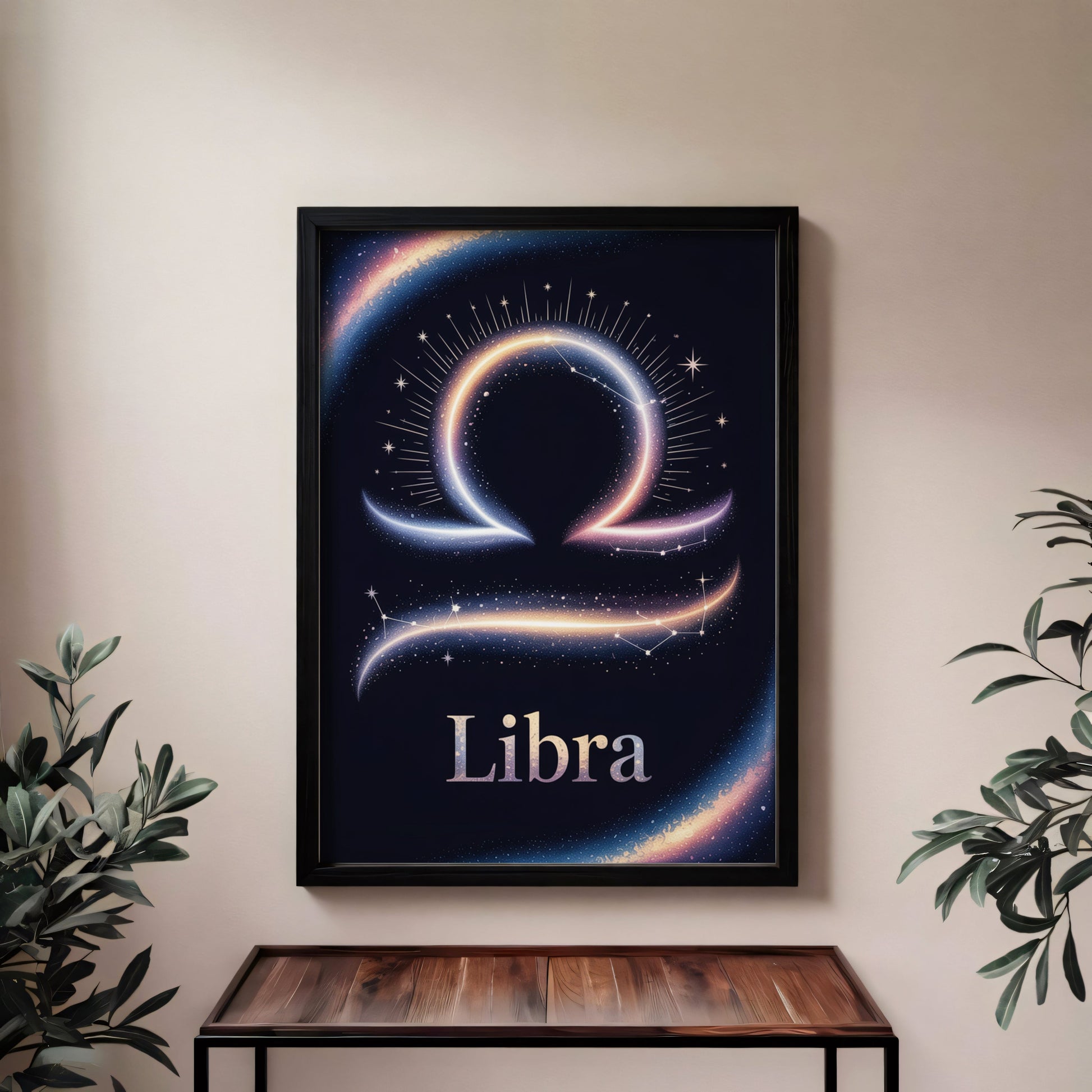 Aisle29 Posters Libra Cosmic Wall Art