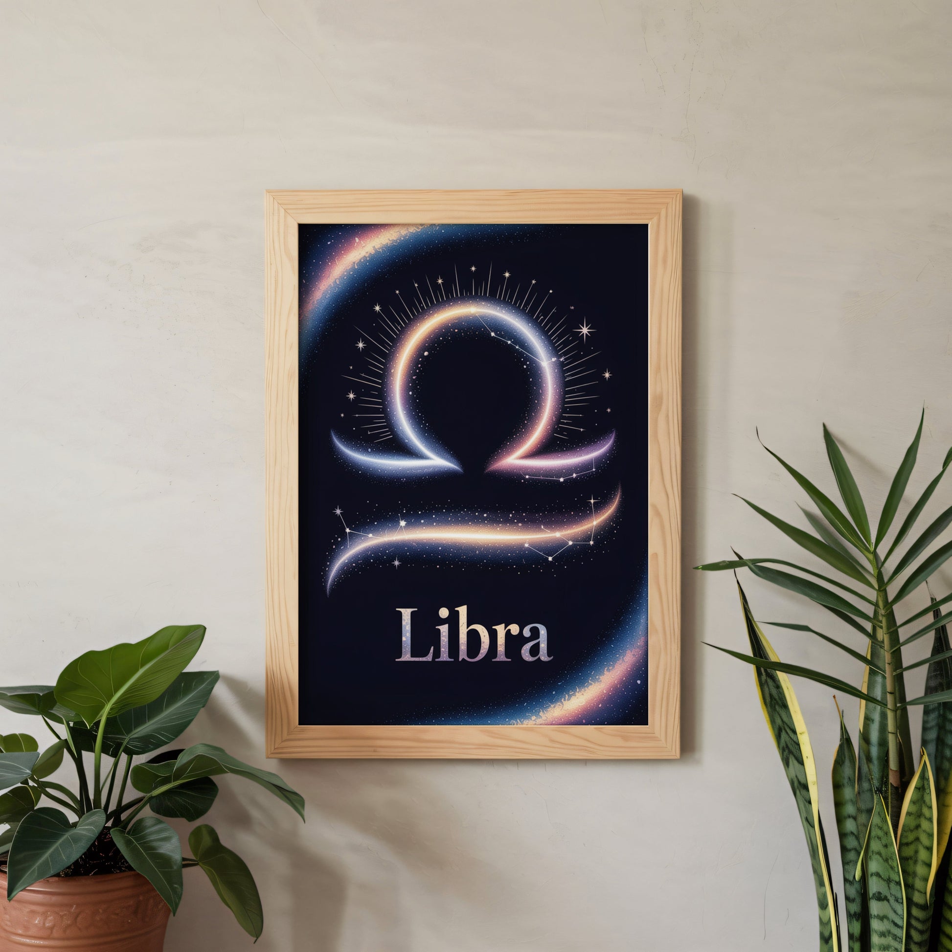 Aisle29 Posters Libra Cosmic Wall Art