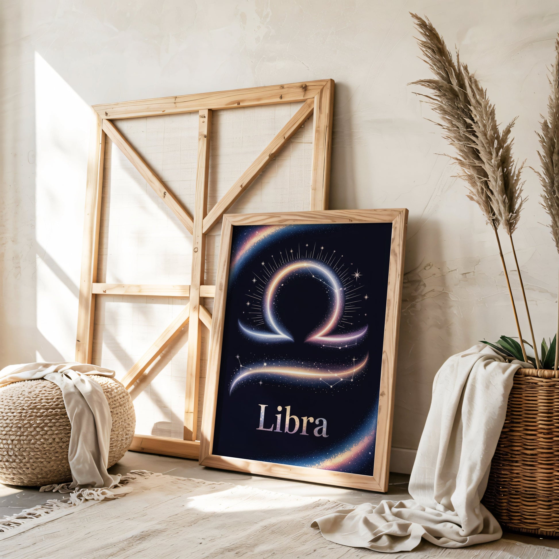 Aisle29 Posters Libra Cosmic Wall Art