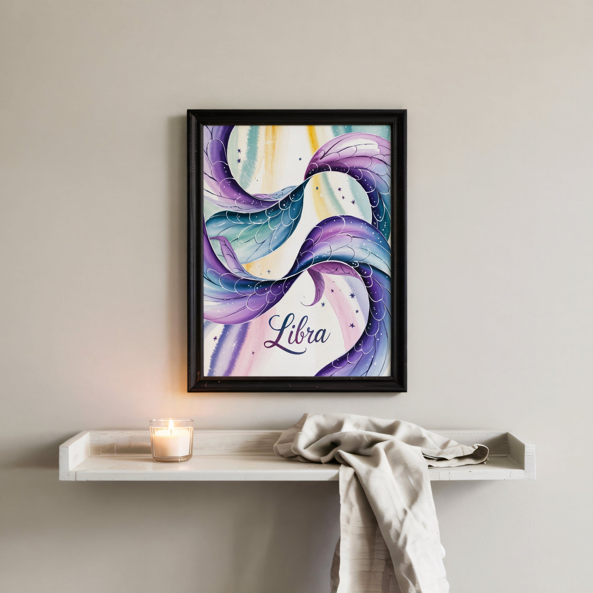 Aisle29 Posters Libra Flowing Energy Wall Art