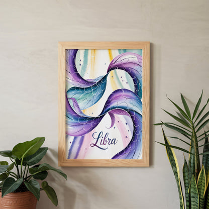 Aisle29 Posters Libra Flowing Energy Wall Art