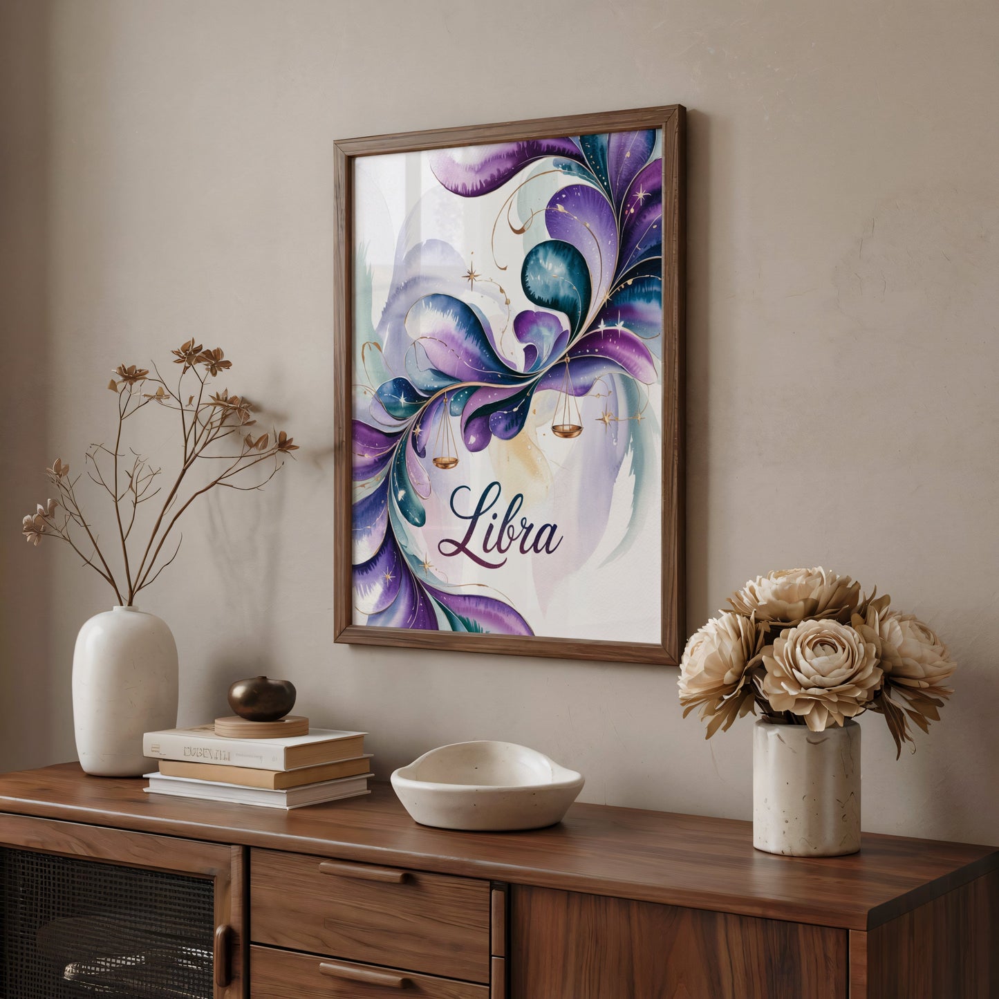 Aisle29 Posters Libra Scales In Motion Wall Art