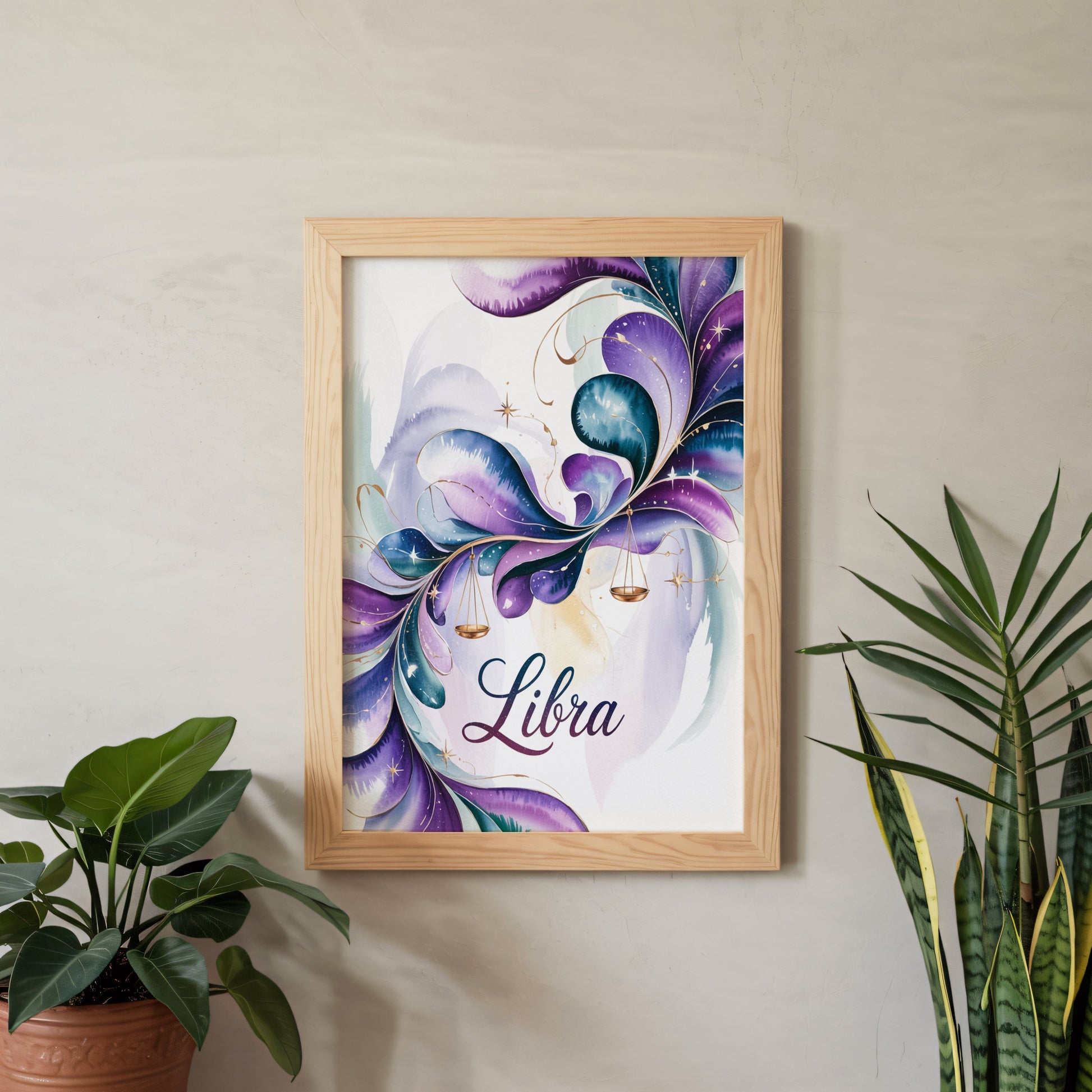 Aisle29 Posters Libra Scales In Motion Wall Art