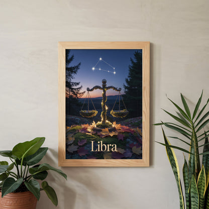 Aisle29 Posters Libra Serene Wall Art