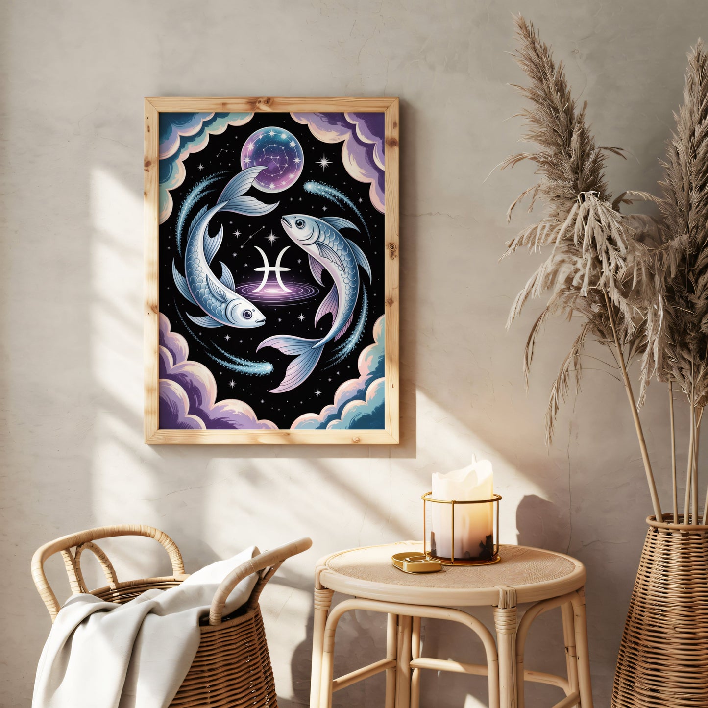 Aisle29 Posters Pisces Classic Wall Art