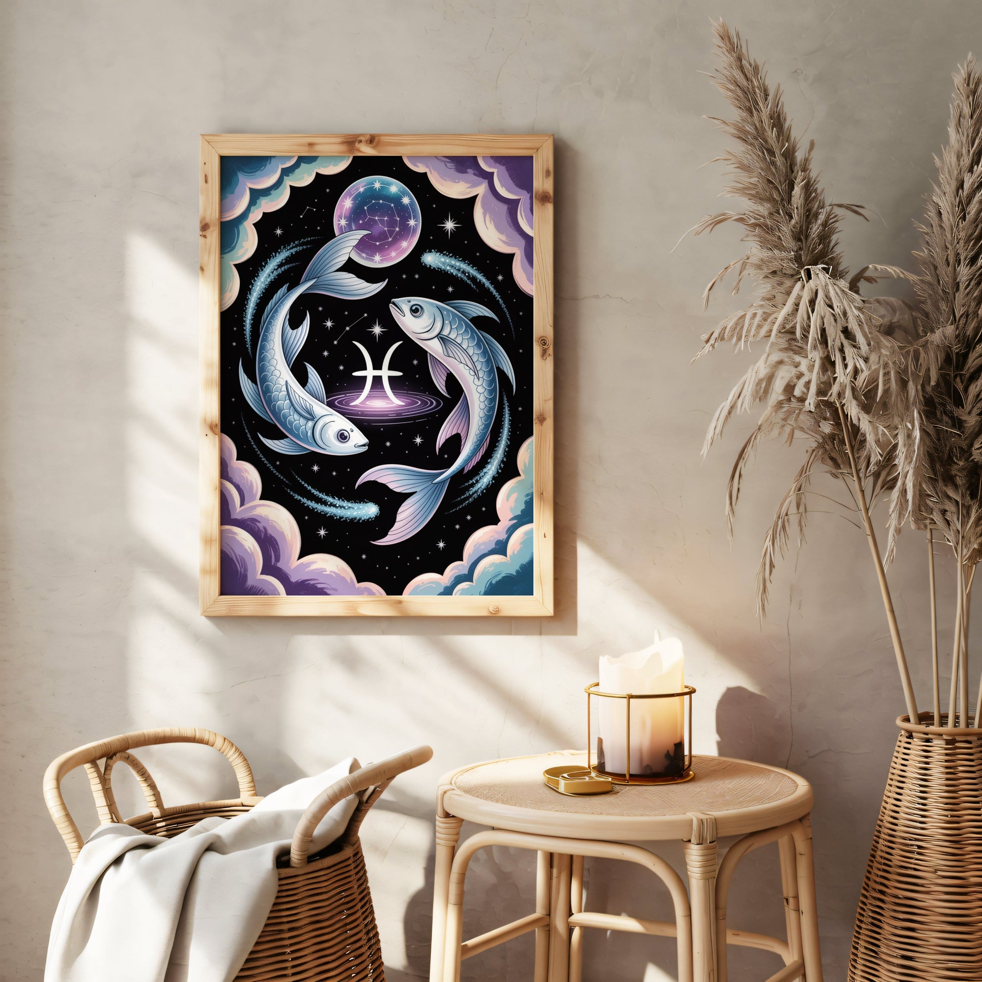 Aisle29 Posters Pisces Classic Wall Art