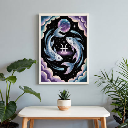 Aisle29 Posters Pisces Classic Wall Art