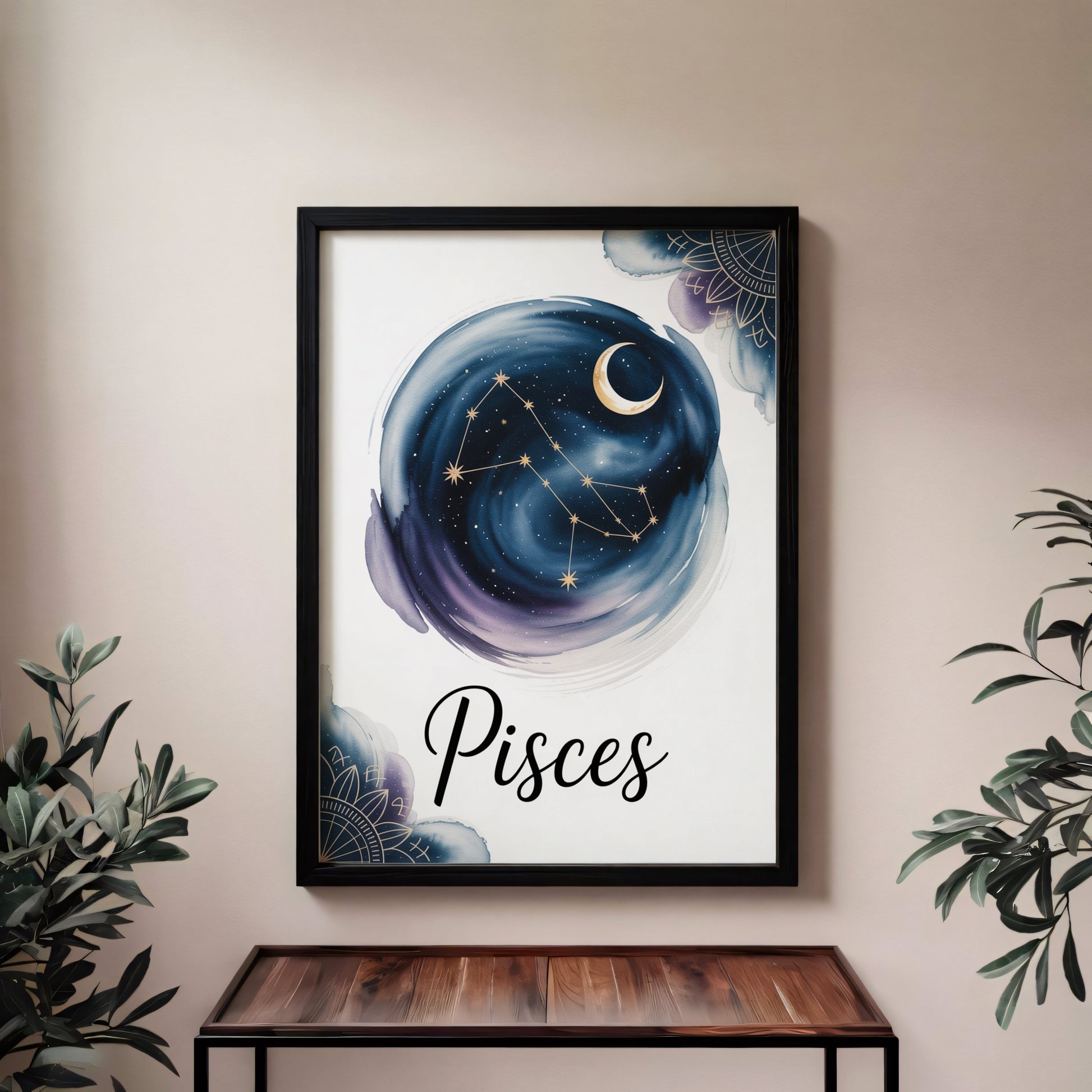 Aisle29 Posters Pisces Core Wall Art
