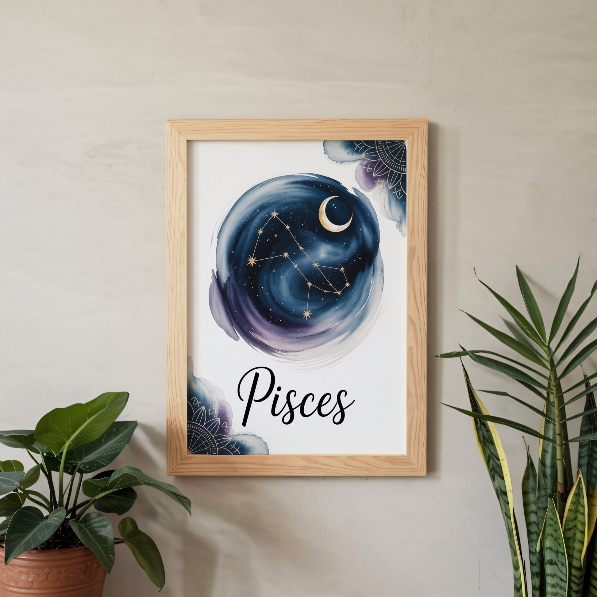 Aisle29 Posters Pisces Core Wall Art