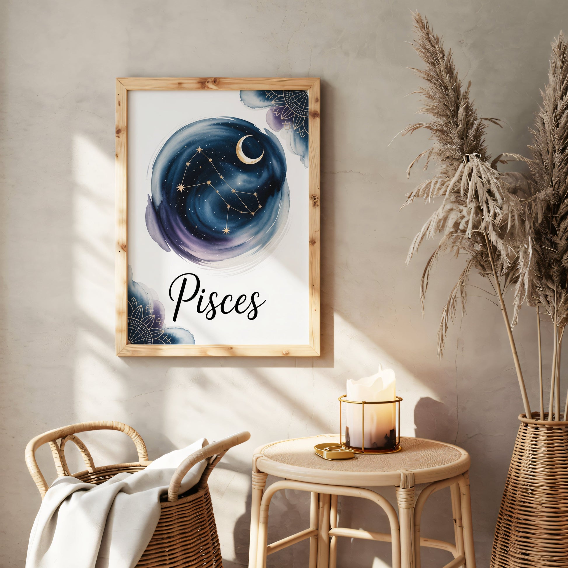 Aisle29 Posters Pisces Core Wall Art