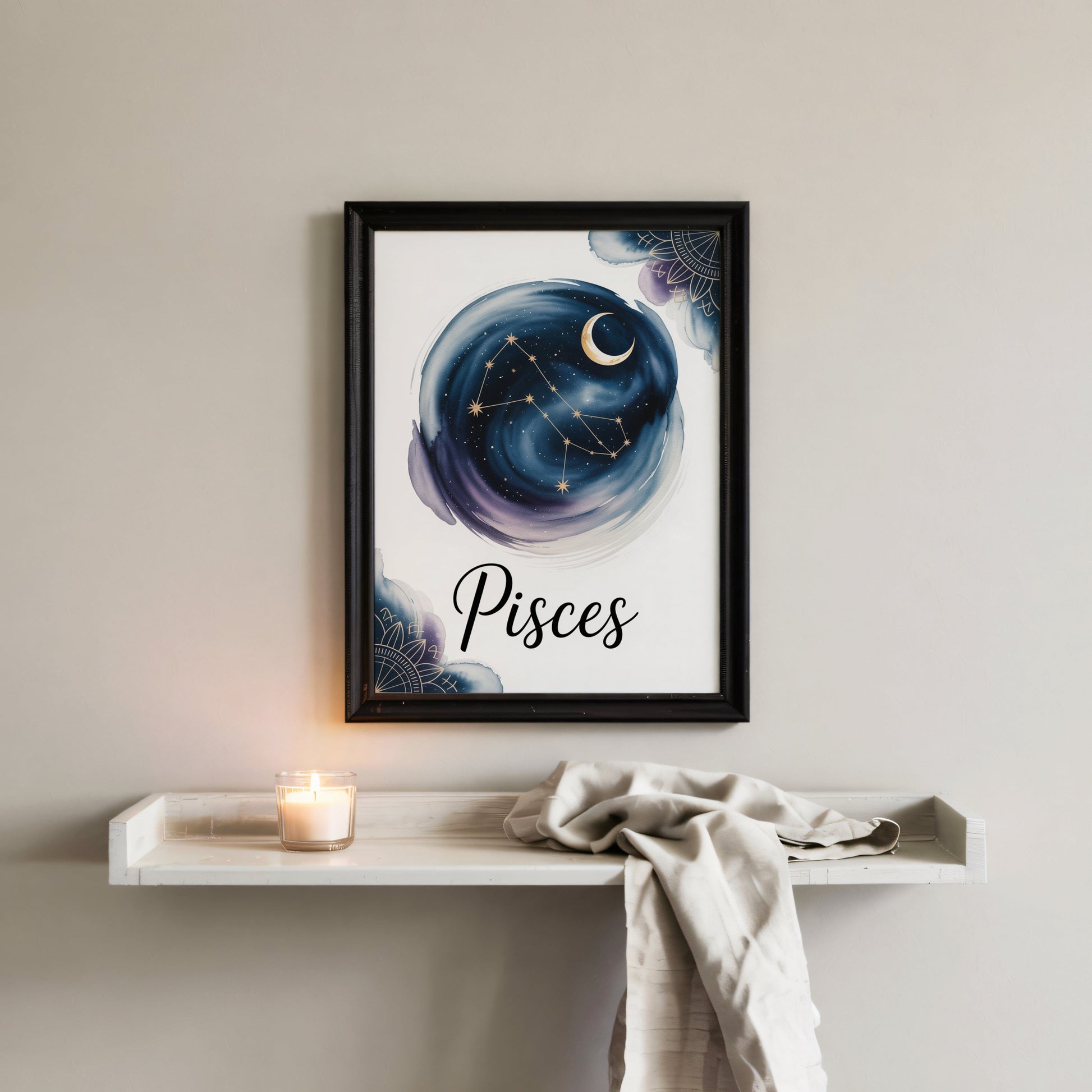 Aisle29 Posters Pisces Core Wall Art