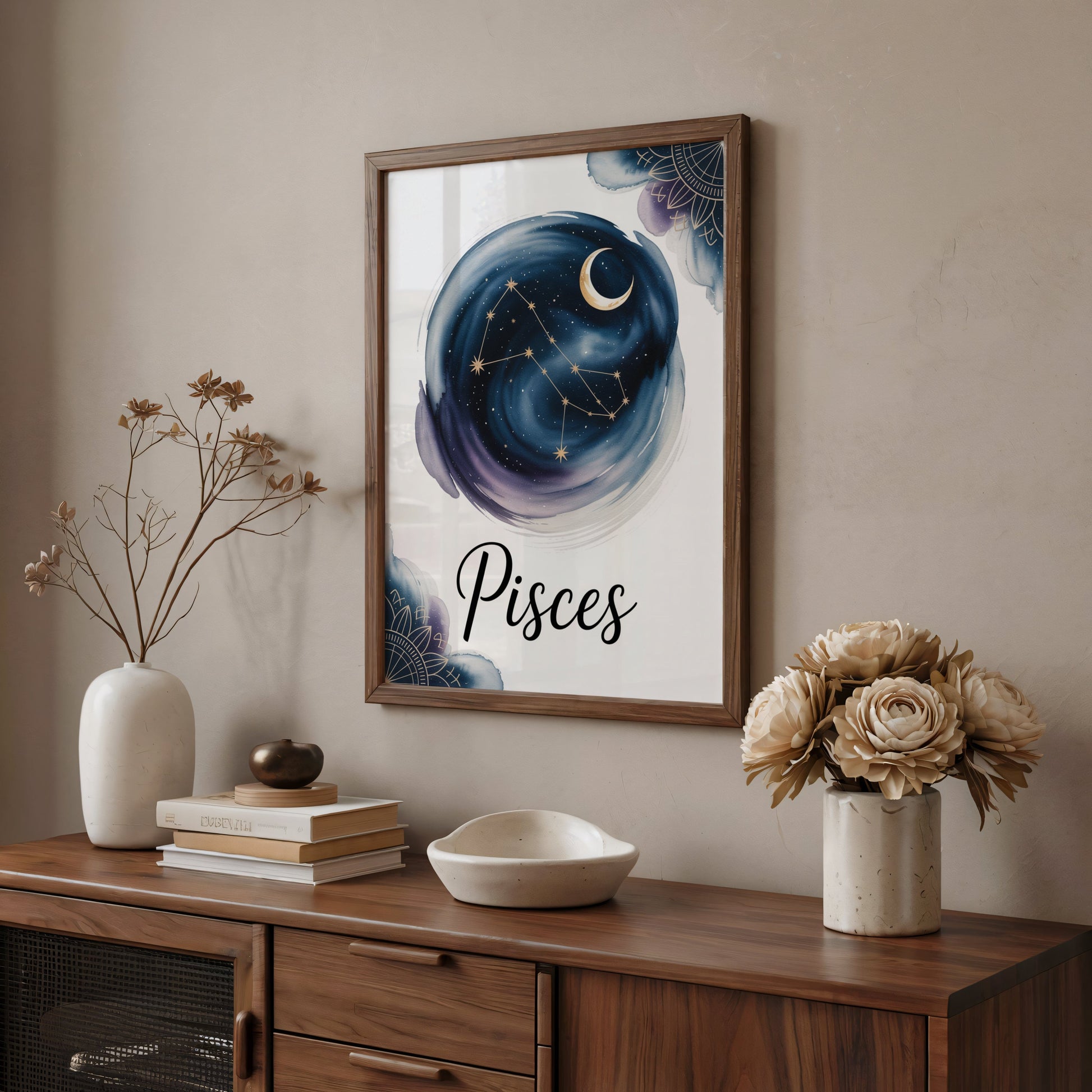 Aisle29 Posters Pisces Core Wall Art