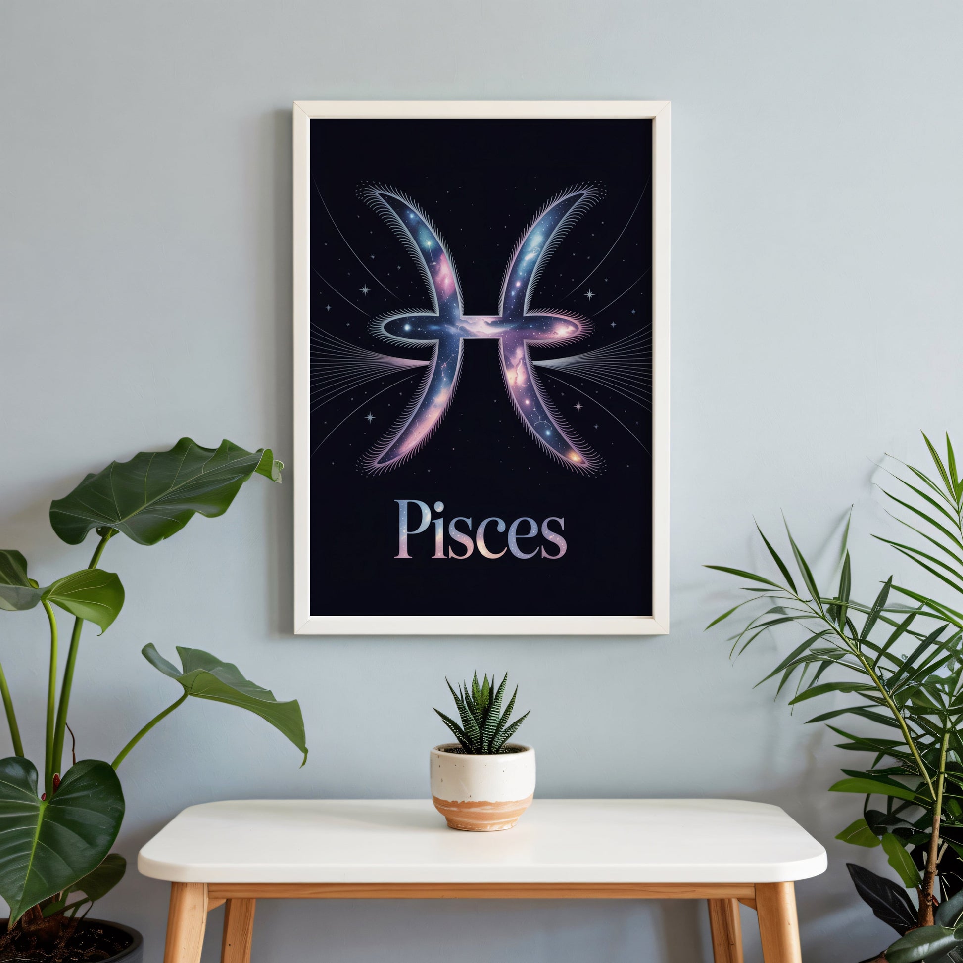Aisle29 Posters Pisces Cosmic Wall Art
