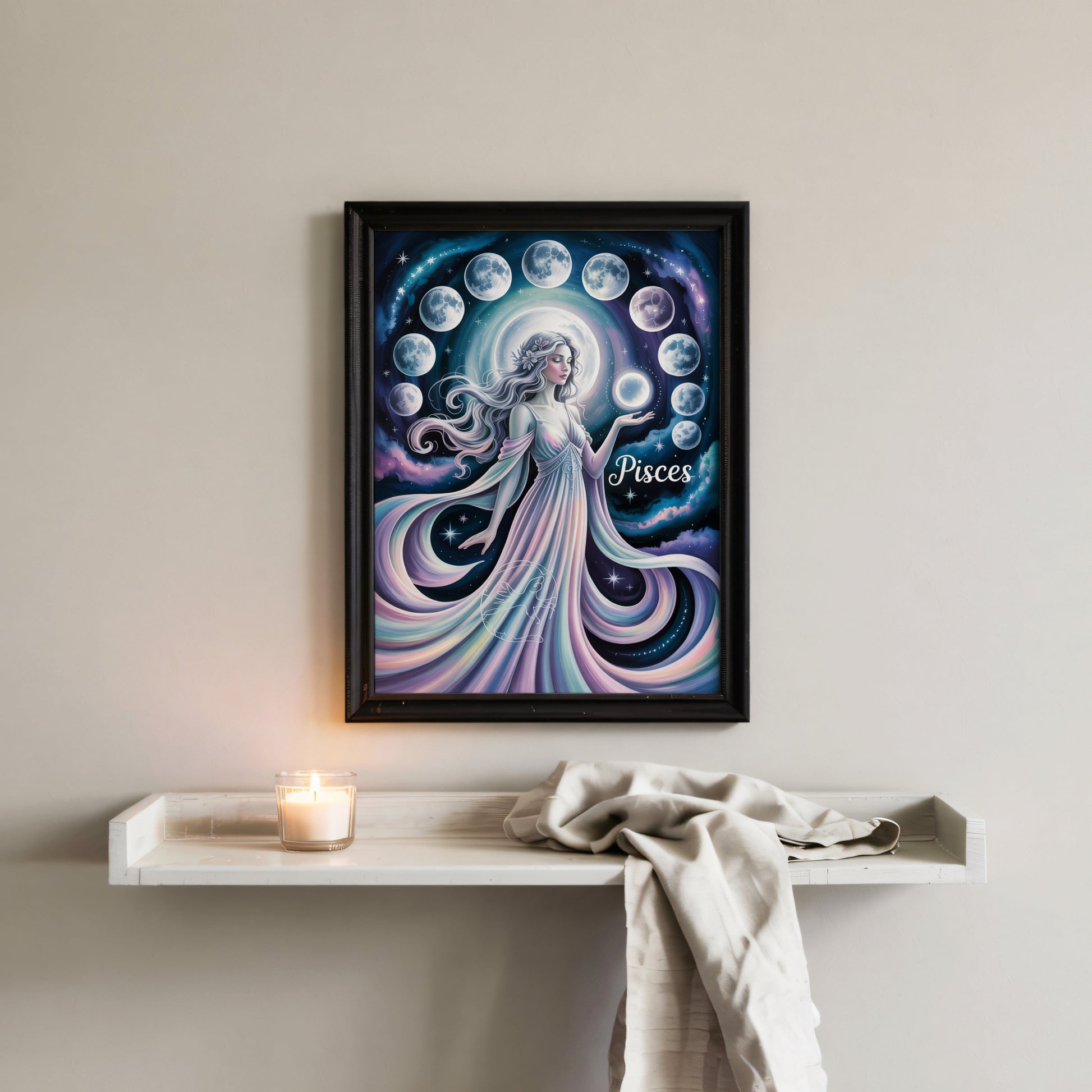 Aisle29 Posters Pisces Cosmic Wall Art