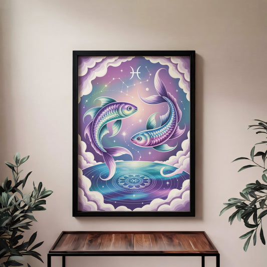 Aisle29 Posters Pisces Crisp Wall Art