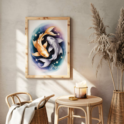 Aisle29 Posters Pisces Dreamy Wall Art