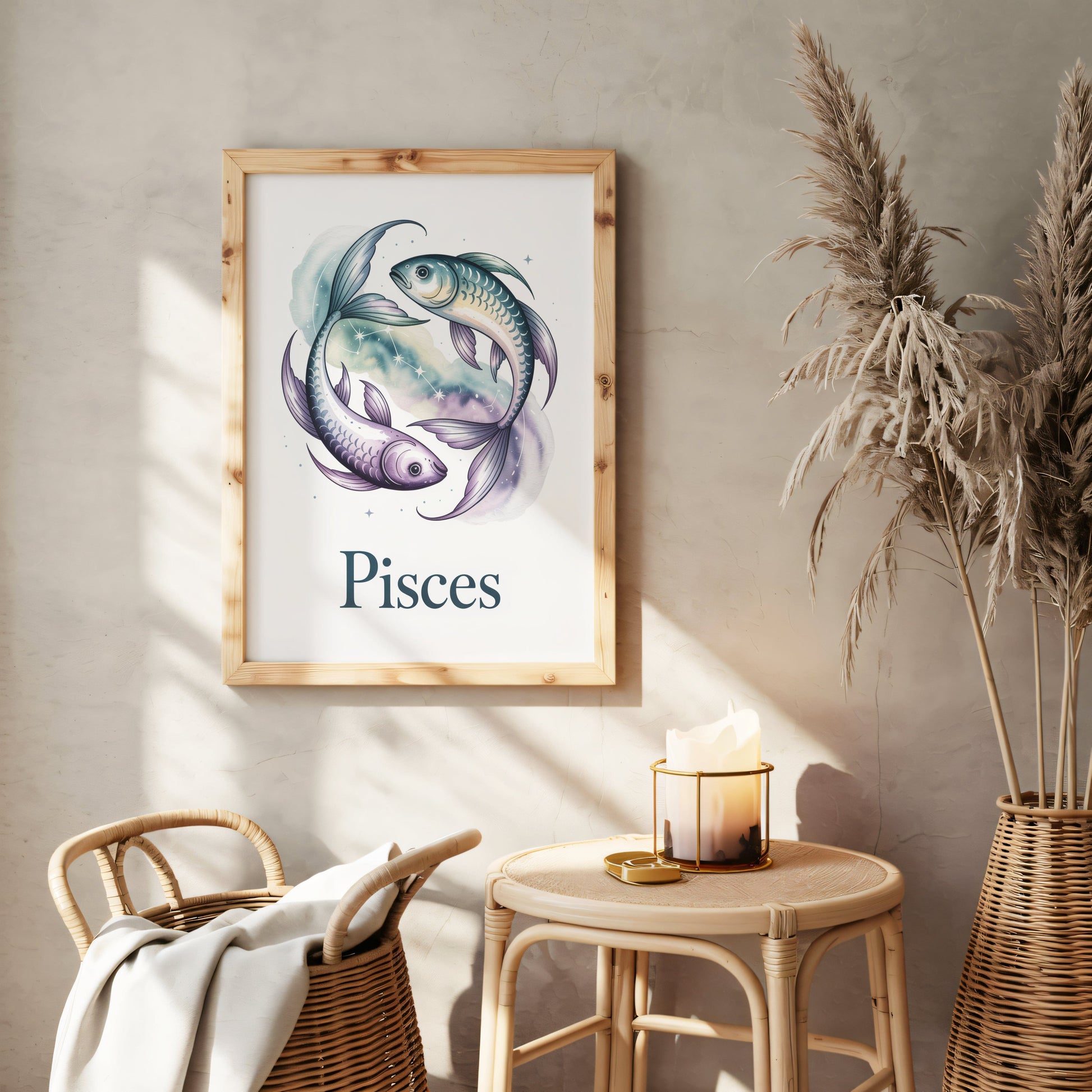 Aisle29 Posters Pisces Earth Wall Art