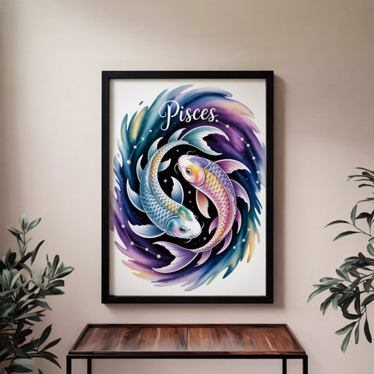 Aisle29 Posters Pisces Eclipse Wall Art