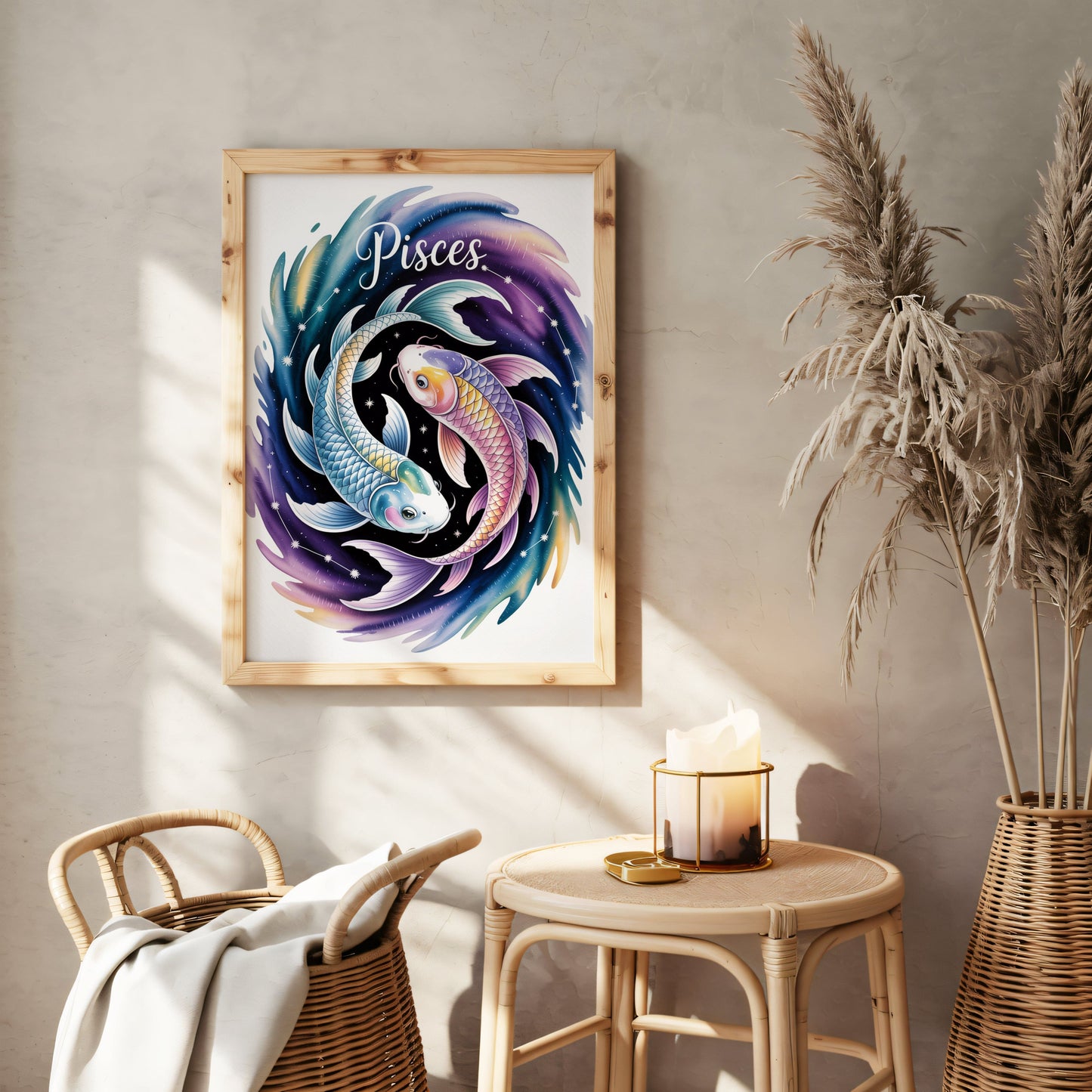 Aisle29 Posters Pisces Eclipse Wall Art