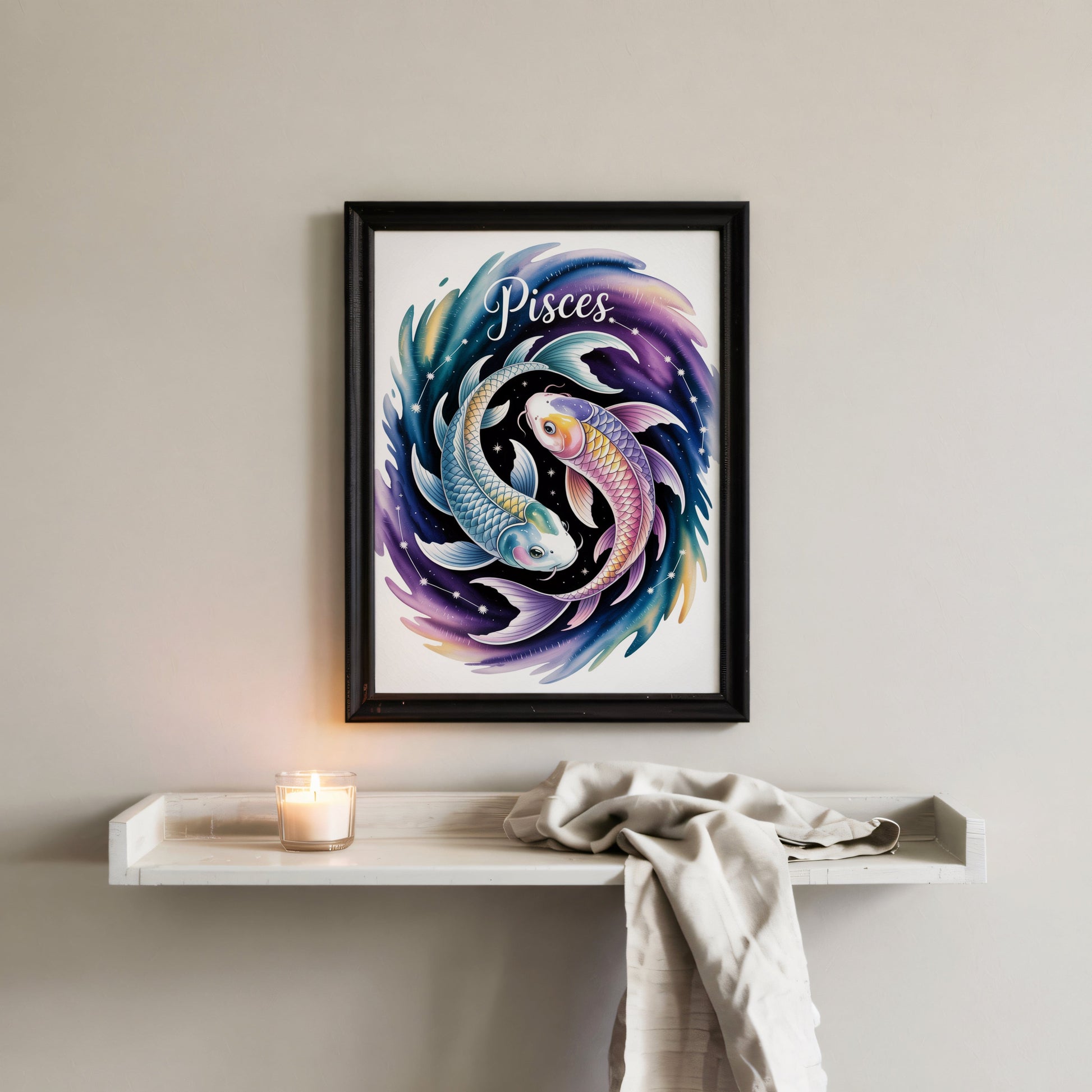 Aisle29 Posters Pisces Eclipse Wall Art
