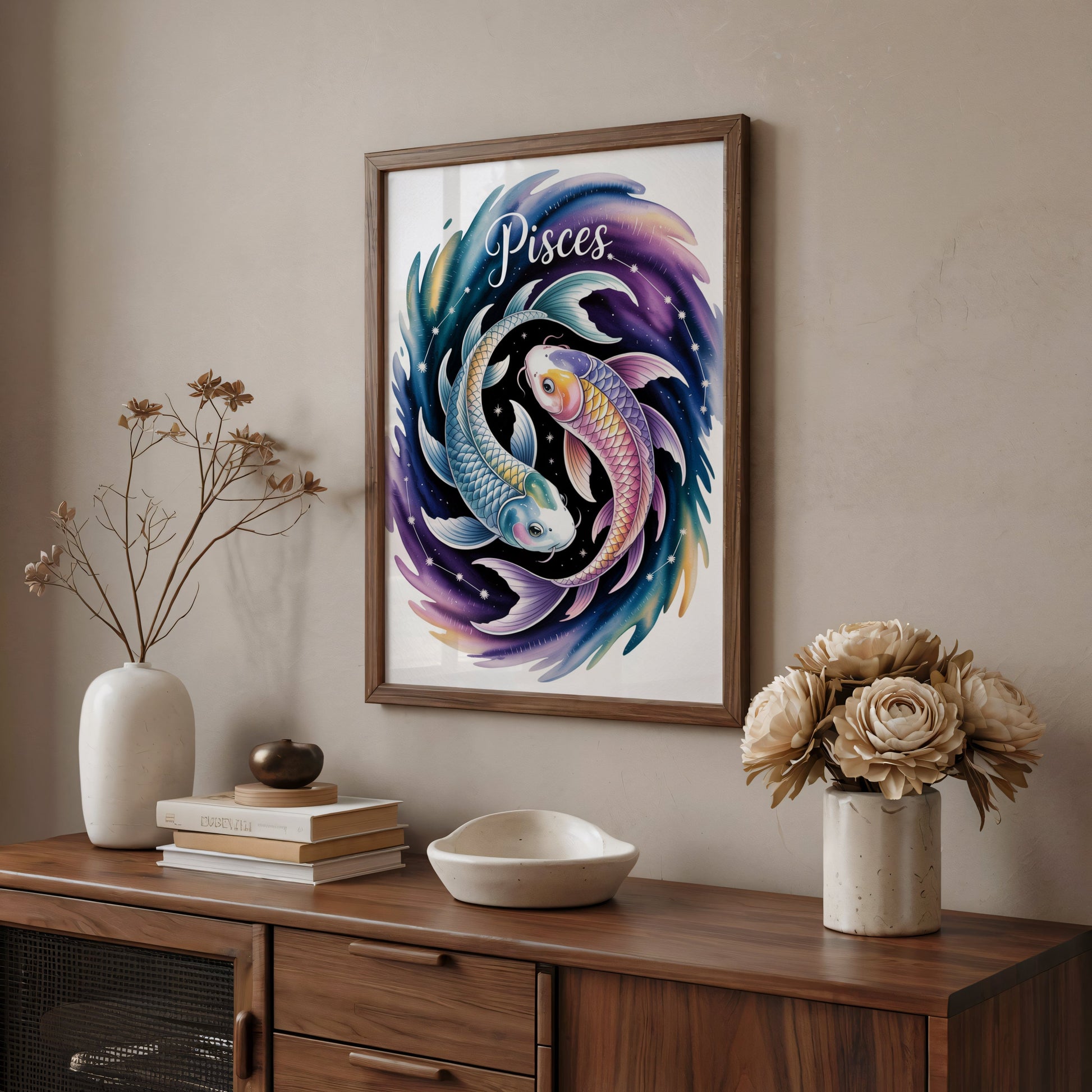 Aisle29 Posters Pisces Eclipse Wall Art