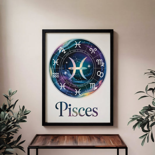 Aisle29 Posters Pisces Evoke Wall Art