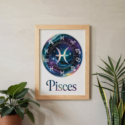 Aisle29 Posters Pisces Evoke Wall Art