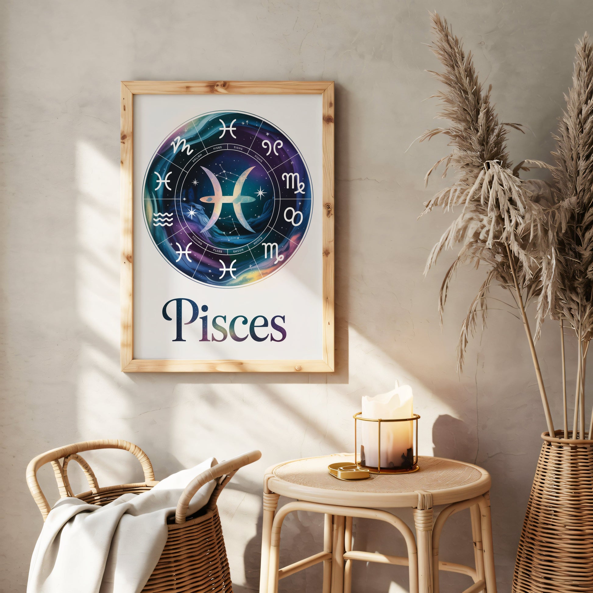 Aisle29 Posters Pisces Evoke Wall Art