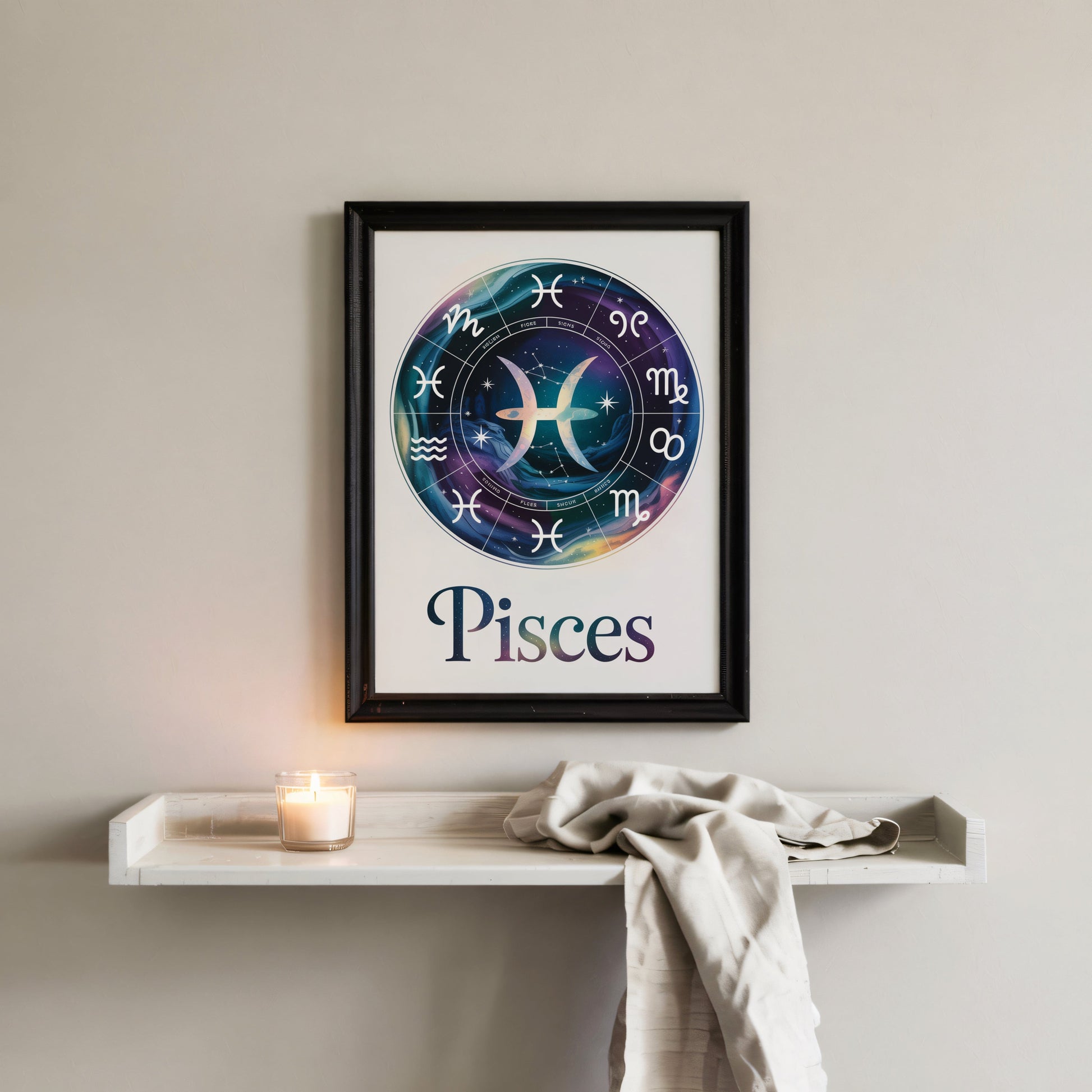 Aisle29 Posters Pisces Evoke Wall Art