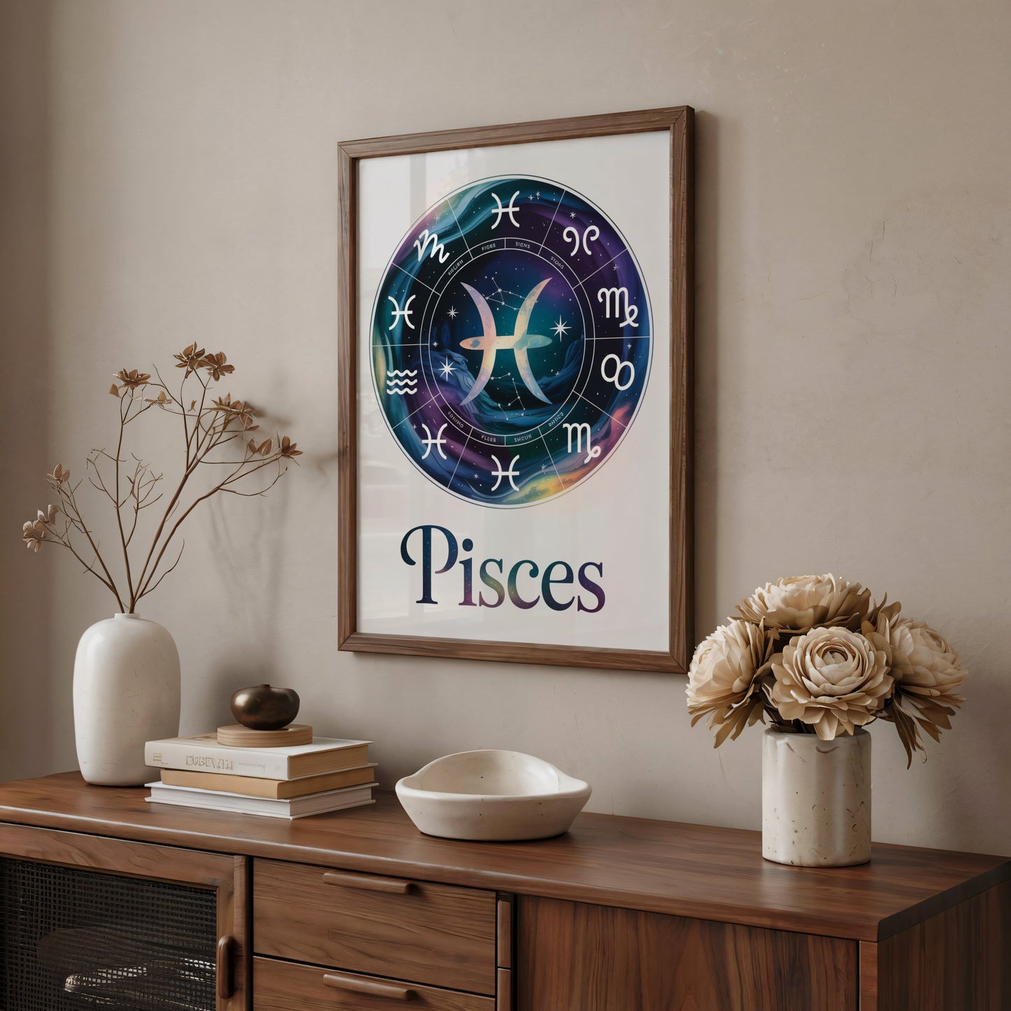 Aisle29 Posters Pisces Evoke Wall Art