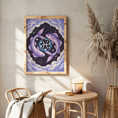 Aisle29 Posters Pisces Ideal Wall Art