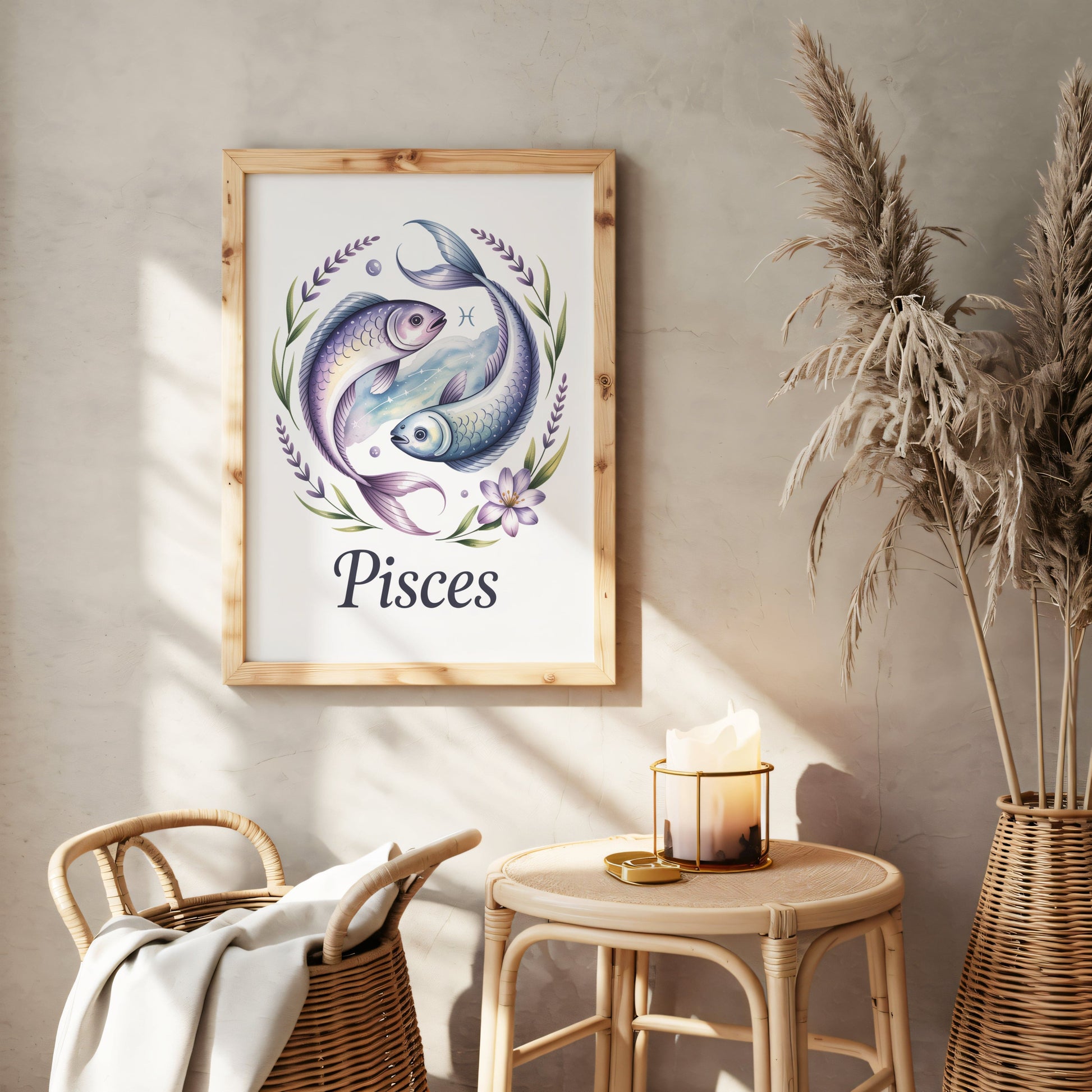 Aisle29 Posters Pisces Life Wall Art