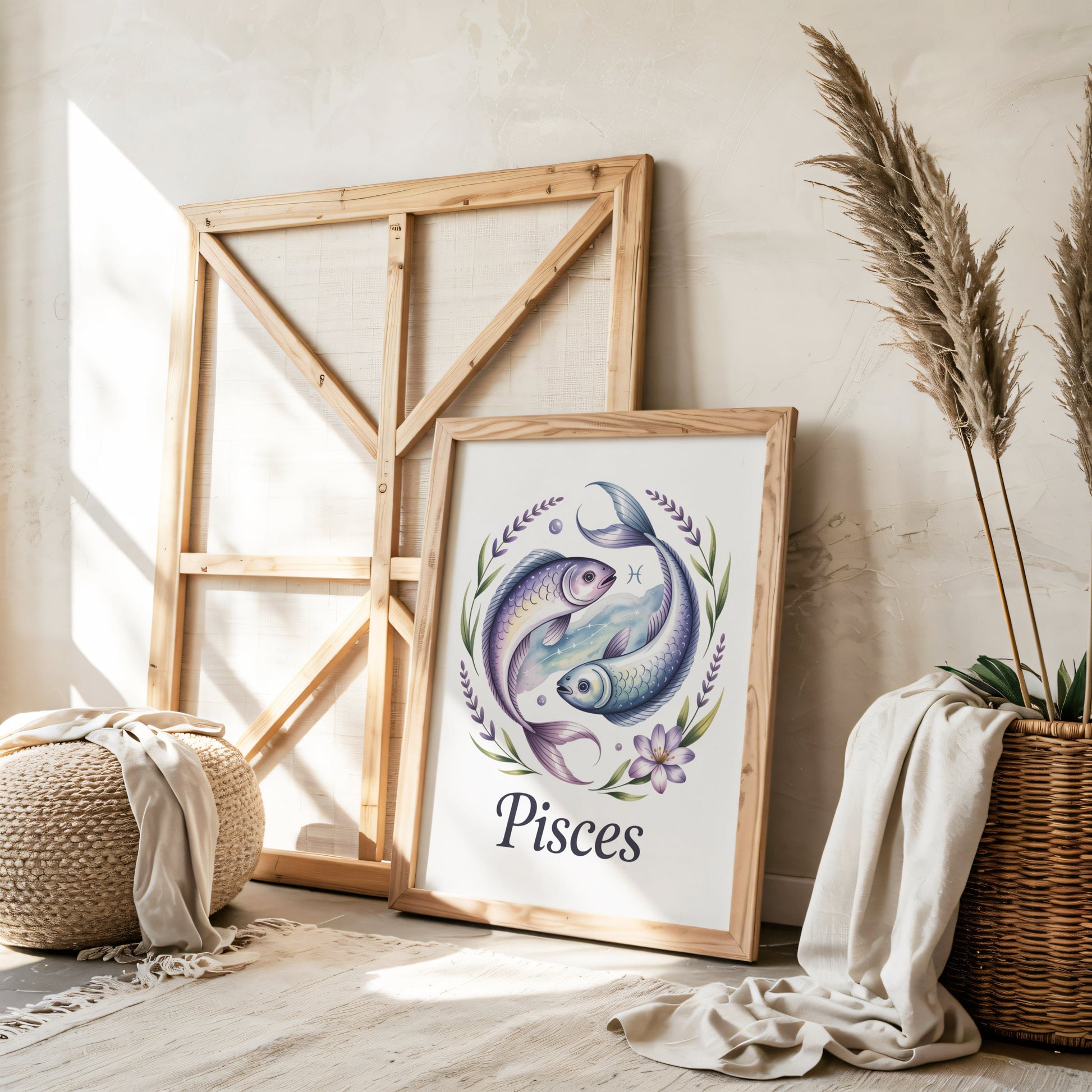 Aisle29 Posters Pisces Life Wall Art
