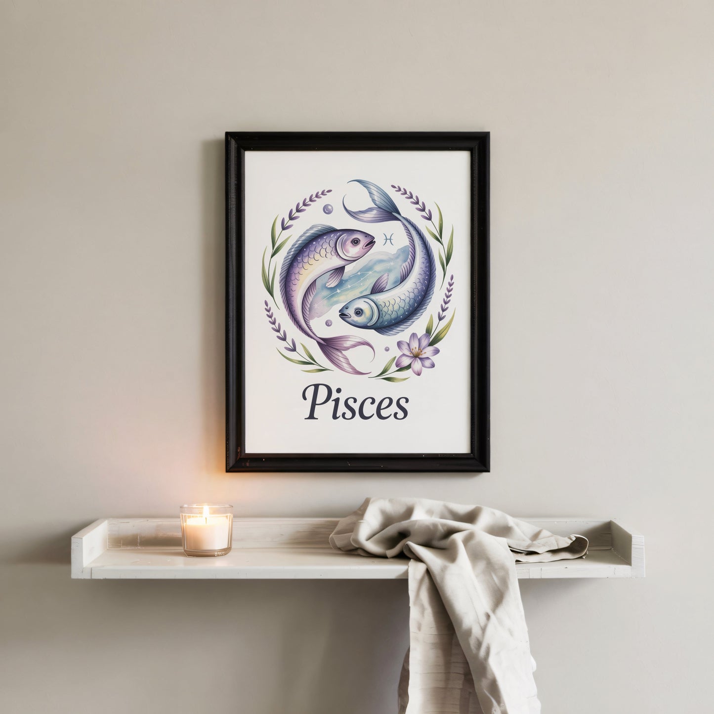 Aisle29 Posters Pisces Life Wall Art