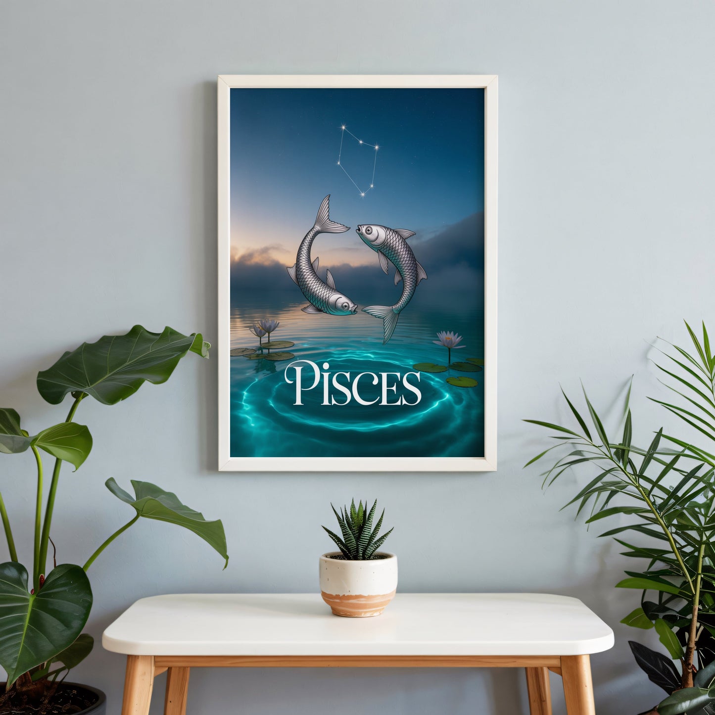 Aisle29 Posters Pisces Serene Wall Art