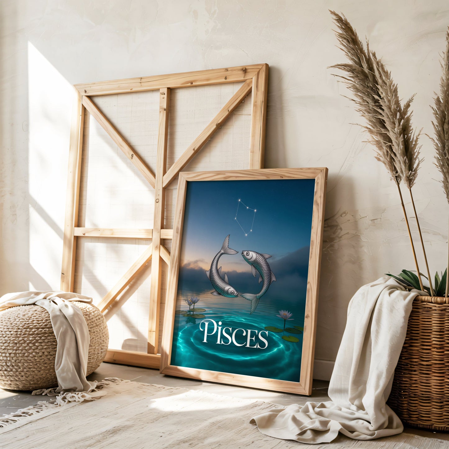 Aisle29 Posters Pisces Serene Wall Art