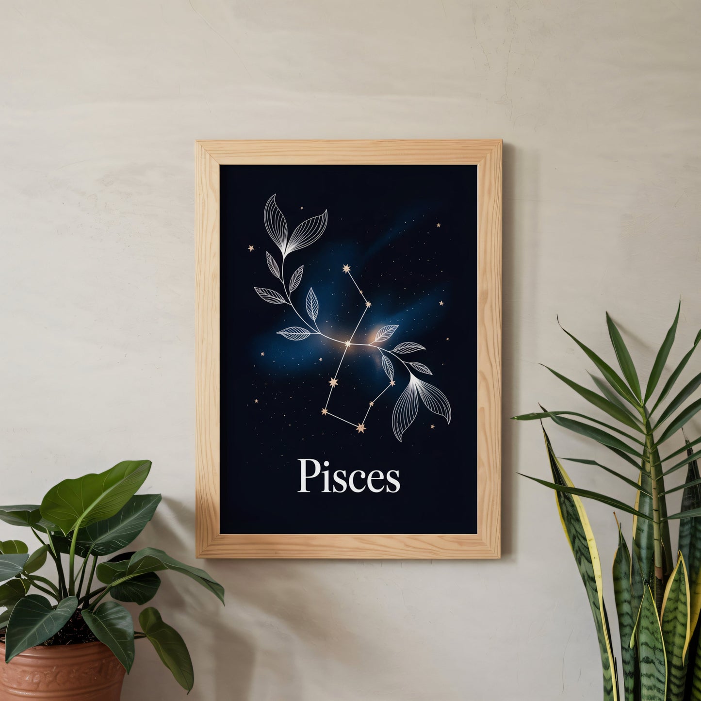 Aisle29 Posters Pisces Stars Wall Art