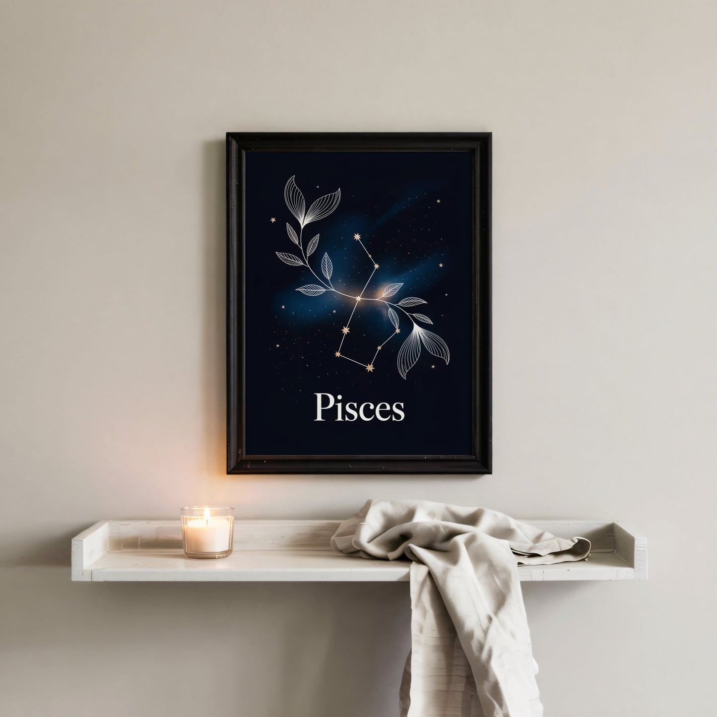 Aisle29 Posters Pisces Stars Wall Art
