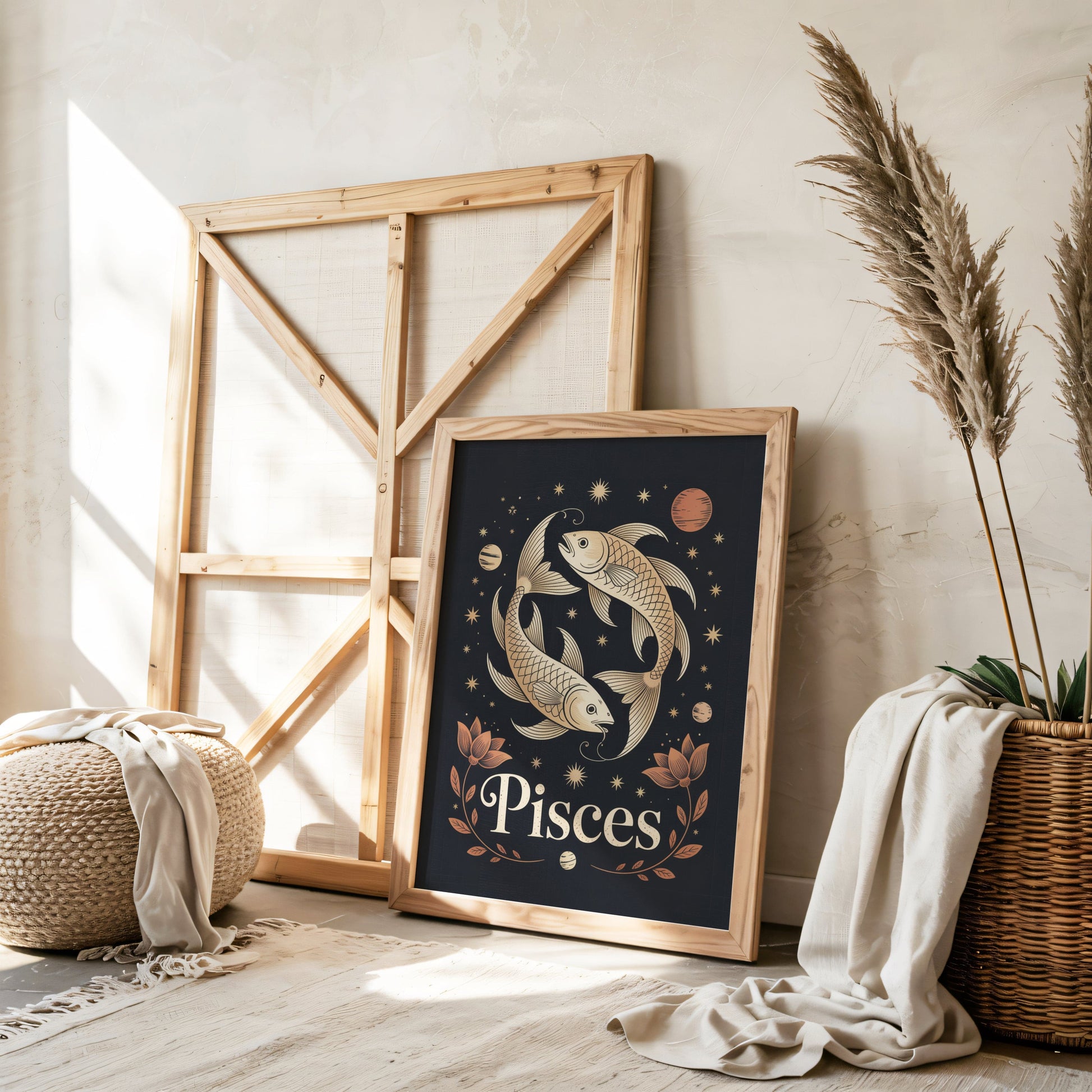 Aisle29 Posters Pisces Subtle Wall Art