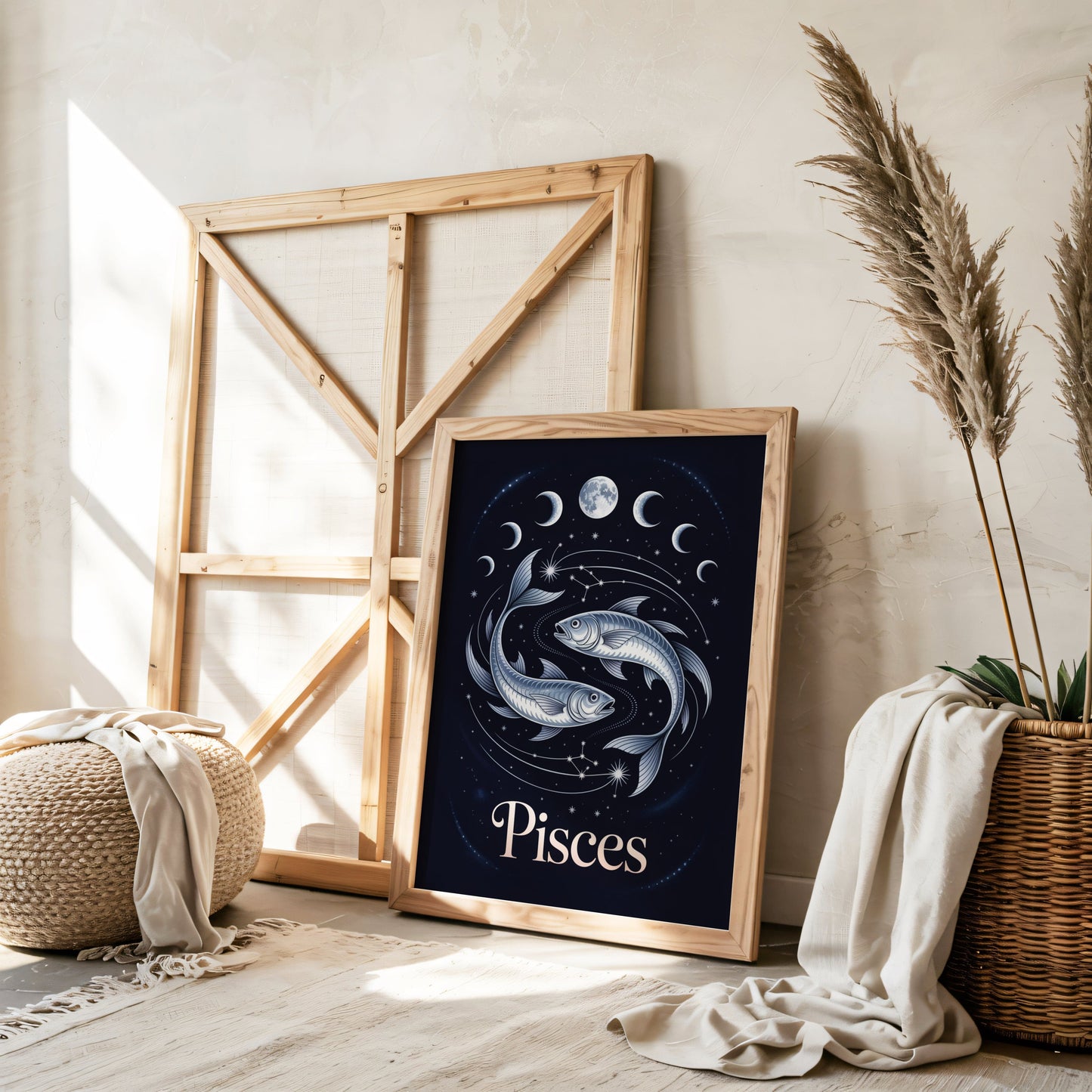 Aisle29 Posters Pisces Swirl Wall Art