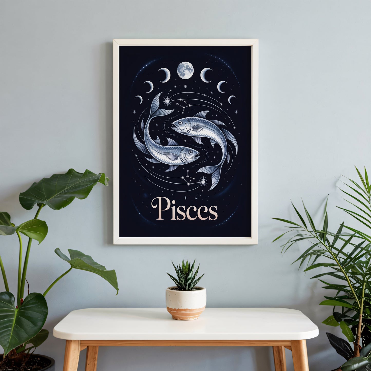Aisle29 Posters Pisces Swirl Wall Art