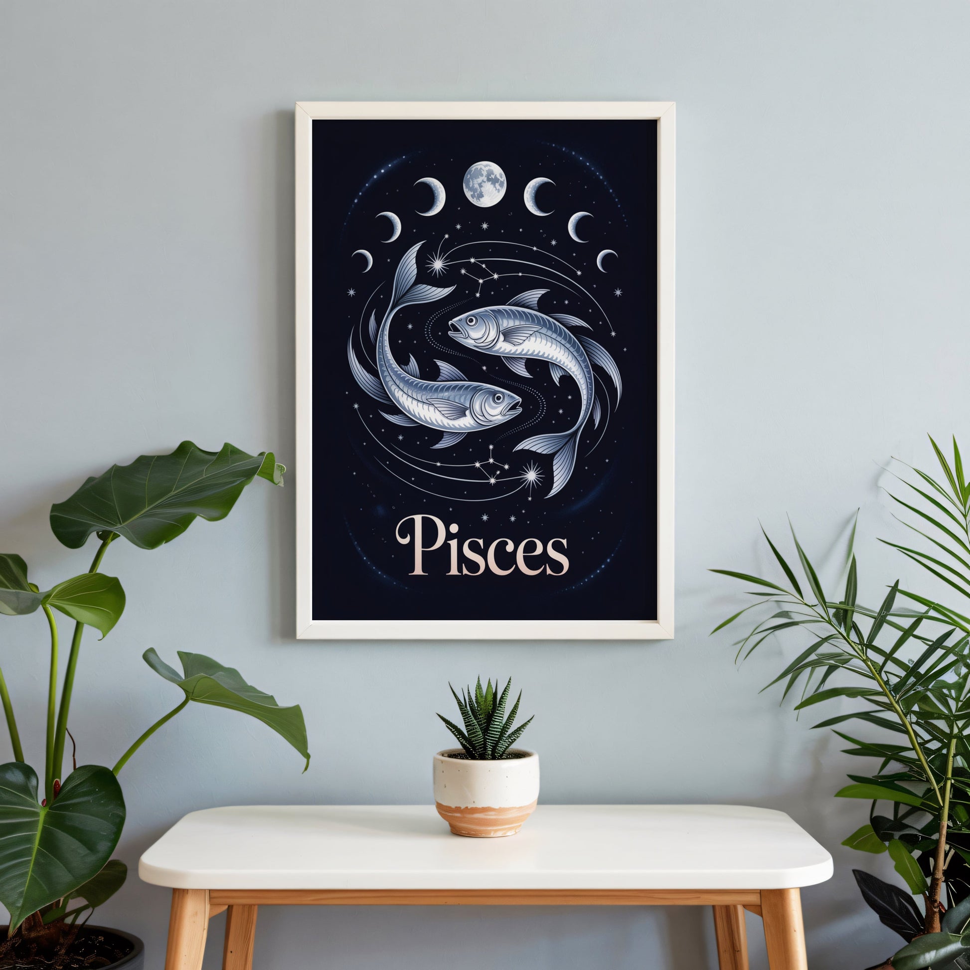 Aisle29 Posters Pisces Swirl Wall Art