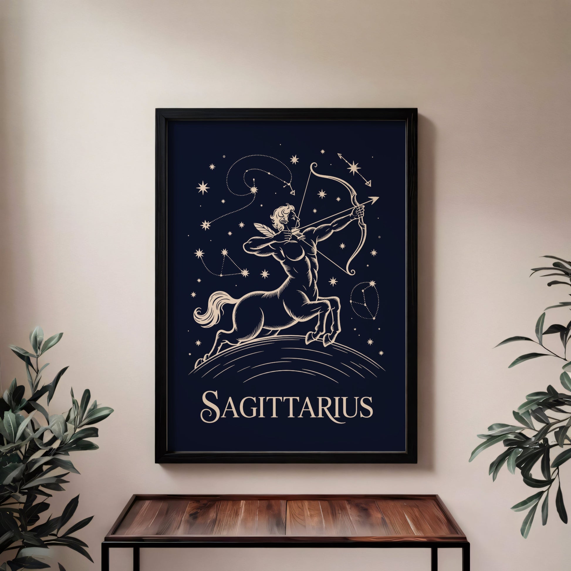 Aisle29 Posters Sagittarius Night Wall Art