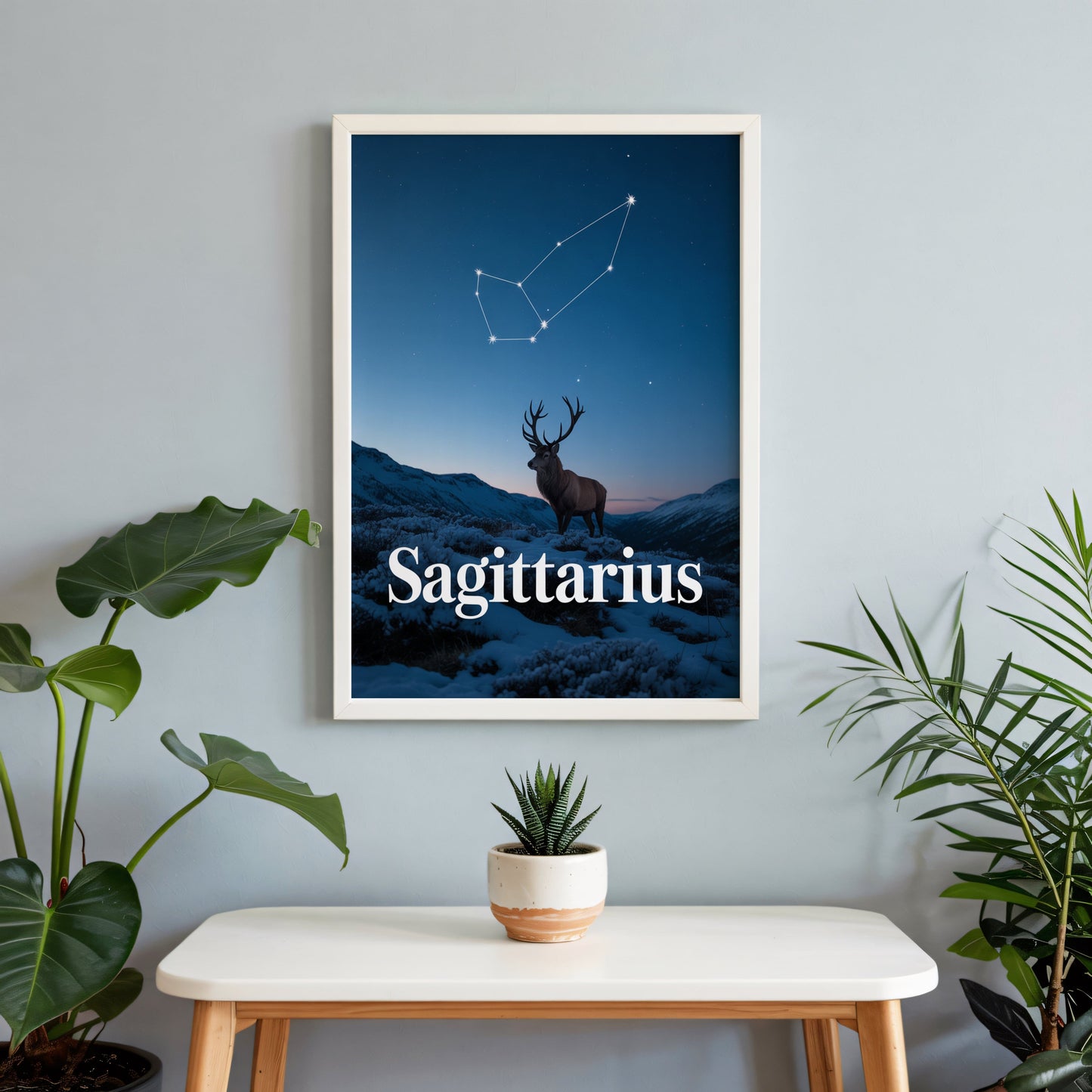 Aisle29 Posters Sagittarius Serene Wall Art